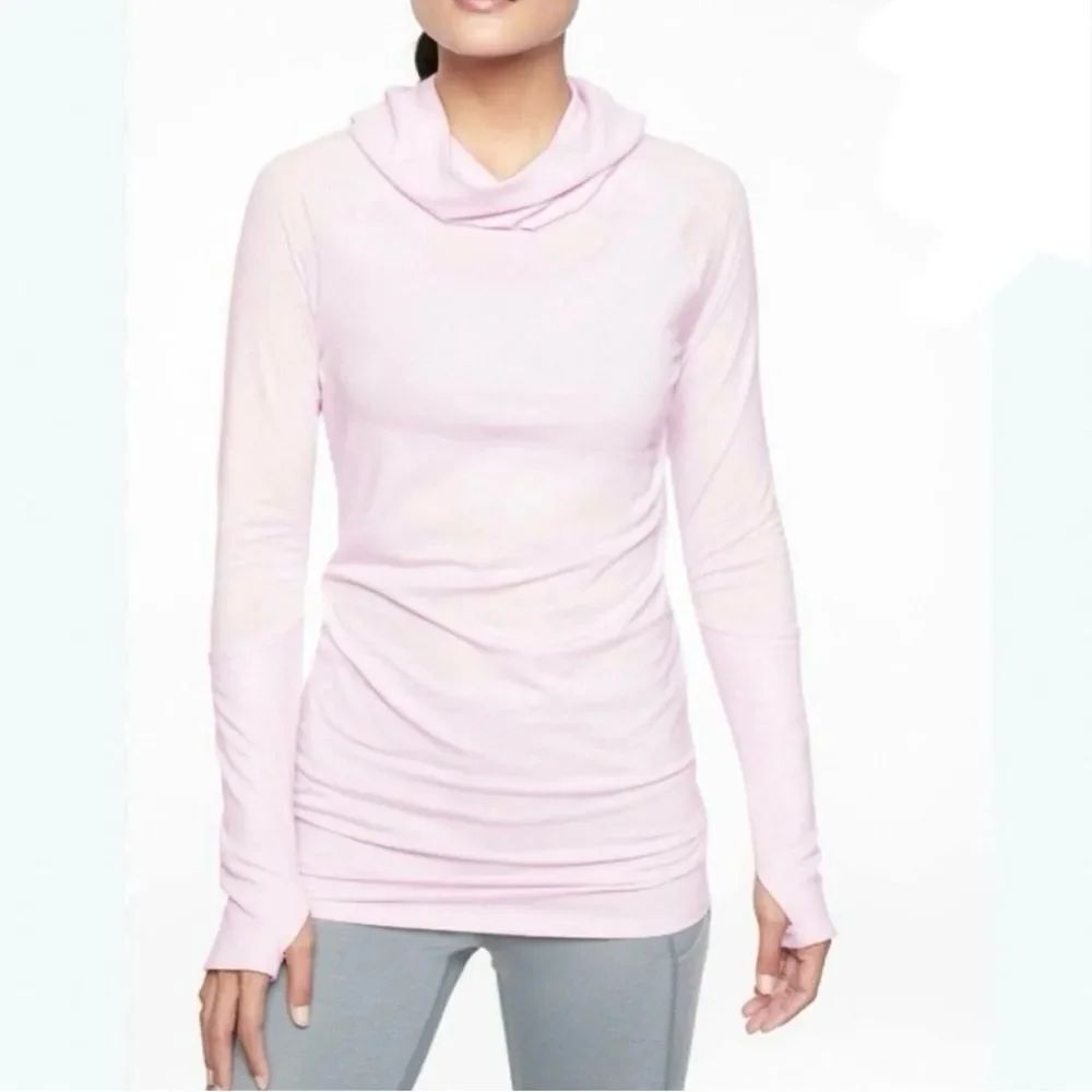 Athleta Women’s Essence Hooded Cowl Neck Tunic!